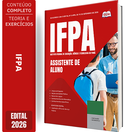 Apostila IFPA 2026 - Assistente de Aluno