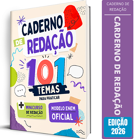 Caderno de Redação - 101 Propostas para Treinar