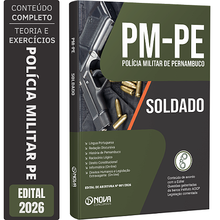 Apostila PM PE 2026 - Soldado
