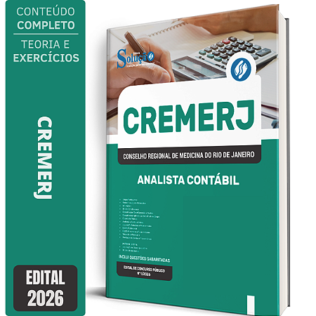 Apostila CREMERJ 2026 - Analista Contábil