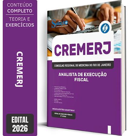 Apostila CREMERJ 2026 - Analista de Execução Fiscal