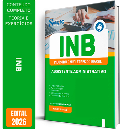 Apostila INB 2026 - Assistente Administrativo
