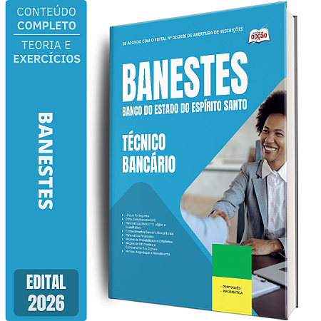 Apostila Banestes 2026 - Técnico Bancário