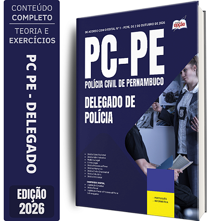 Apostila PC PE 2026 - Delegado de Polícia