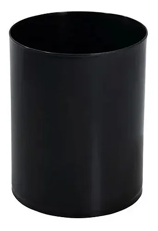 Cesto P/Lixo 15 Lts. Preto 29 Cm.S/Tampa