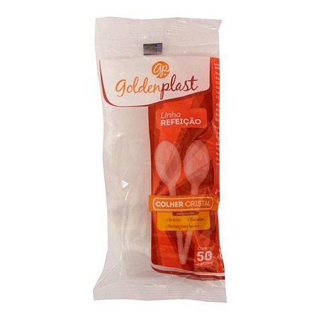 Colher Refeição Cristal Goldenplast