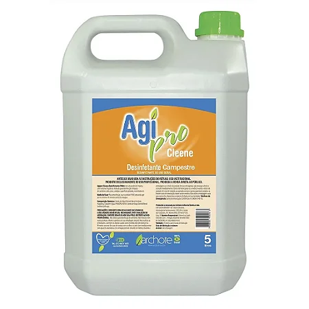 Desinfetante Agipro Cleene Archote 5L Campestre