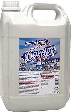 Desinfetante Cordex Lavanda 5 Lts.