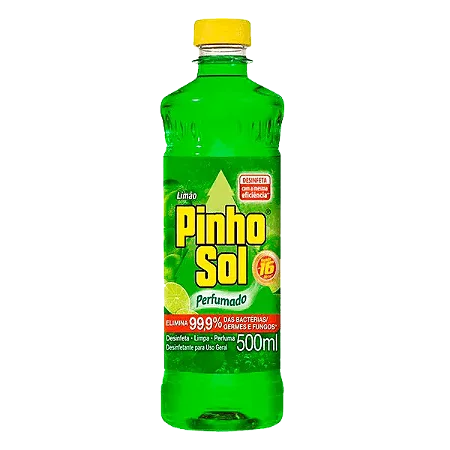 Desinfetante Pinho Sol LimÃO 500 Ml