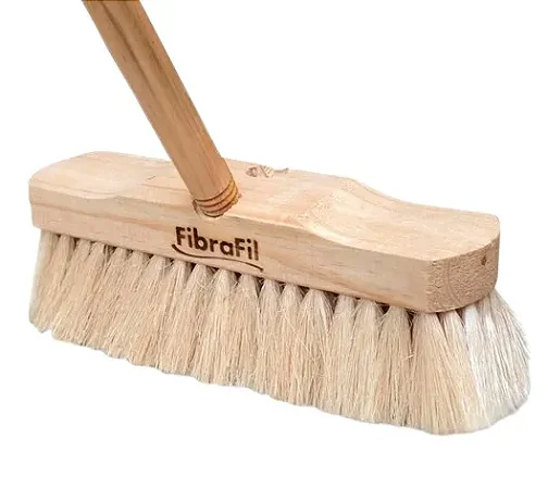 Escovão De Pita Com Cabo Para Ônibus