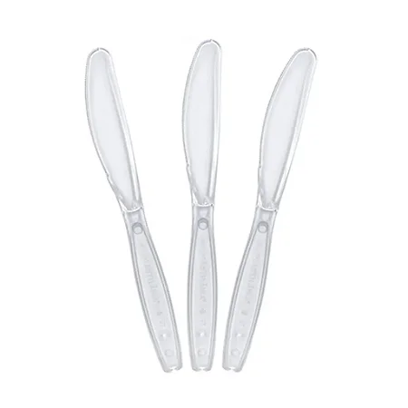 Faca De RefeiÇÃO Cristal (Com 50 Und)