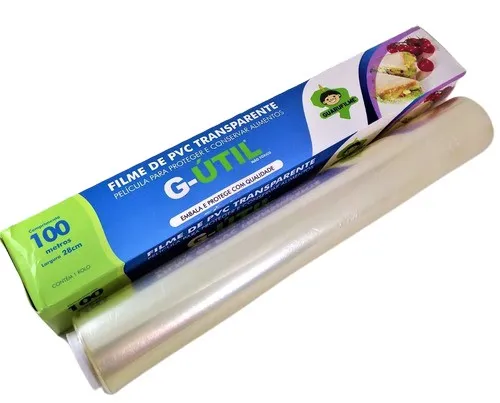 Filme De Pvc Transparente 100M