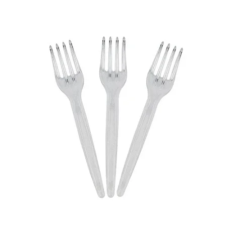 Garfo DescartÁVel Sert Plast P/ Sobremesa 50 Und