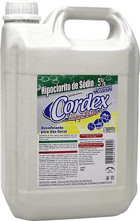 Hipoclorito Cordex 5% 5 Lt.