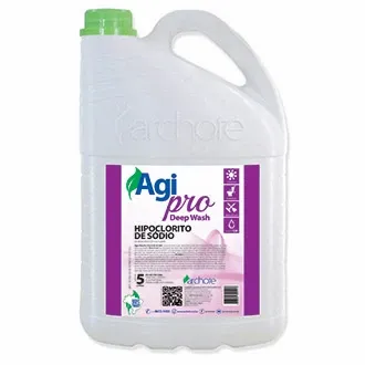 Hipoclorito De Sodio Agipro Deep 5Lts Archote 5%