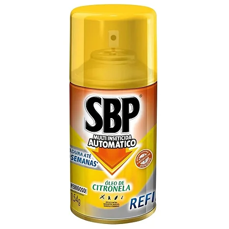 Inseticida Refil Automático Sbp 250 Ml