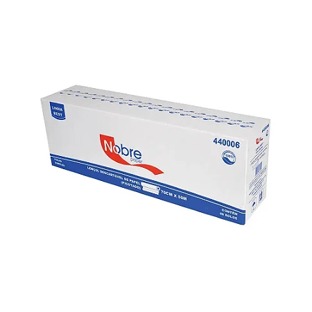 Lençol Hospitalar Descartável Nobre 70 Cm Picotado