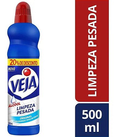 Limpador Veja Limpeza Pesada Original 500Ml