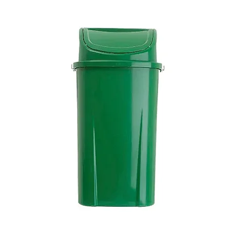 Lixeira Basculante Injetada De 60 Litros Verde