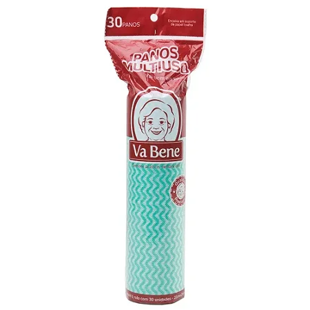 Pano Vabene Rolo 21X29Cm Verde