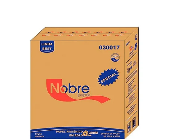 Papel Higienico Rolao Nobre Paper Special 300Mts