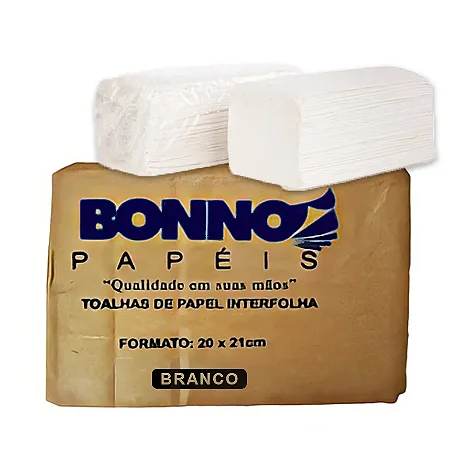 Papel Interfolha Bonno Branco 20X21