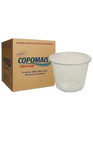 Pote Copomais Transparente 100 Ml Cx/2000