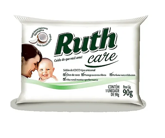 Sabão De Coco Ruth 900G 90GX10