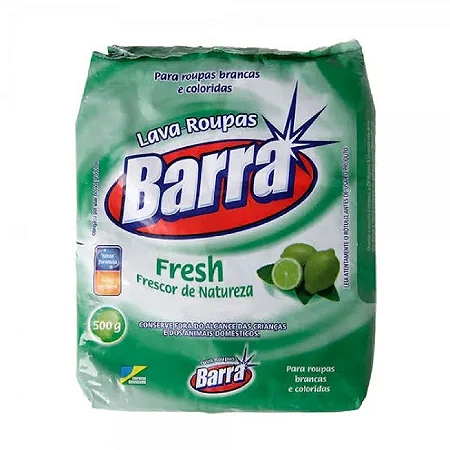 Sabão Em Pó Barra Fresh 500G