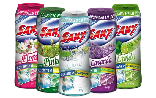 Sapólio Em Pó Pinho Sany 300Gr