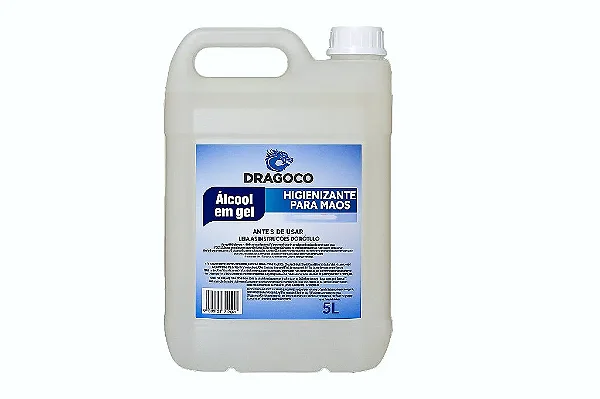 Alcool Gel Dragoco 70% 5 Litros