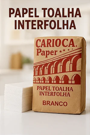 Papel Interfolha Carioca Paper Branco 20x21