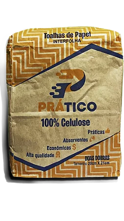 Papel Interfolha Prático 20x21 100% C/800fls