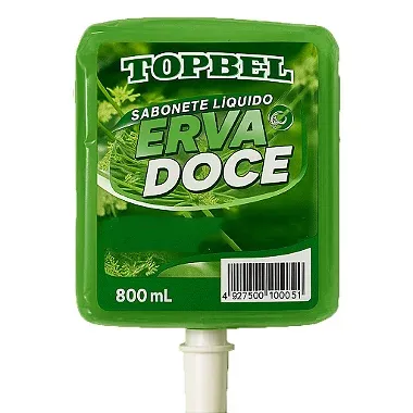 Sabonete Líquido Topbel Erva Doce Refil 800 ml