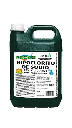 Hipoclorito 12% Maranso 5 Litros