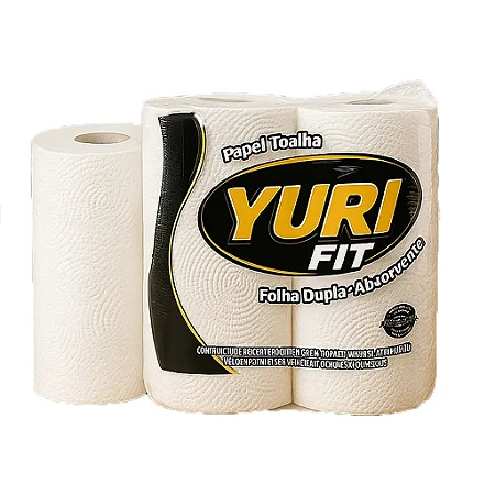 Papel Toalha P/ Cozinha Yuri Fit Pct C/2