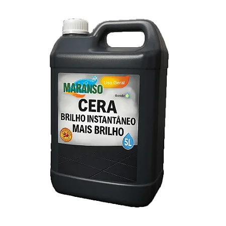 Cera Maranso Brilho Instantaneo Mais Brilho Preta 5Lt