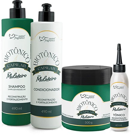 Kit Capilar Biotônico Mulateiro
