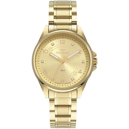 Relógio Feminino Technos Dourado Elegance 2035mrn/4x