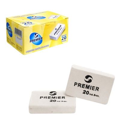 BORRACHA BRANCA 20 PREMIER - CX C20 UND