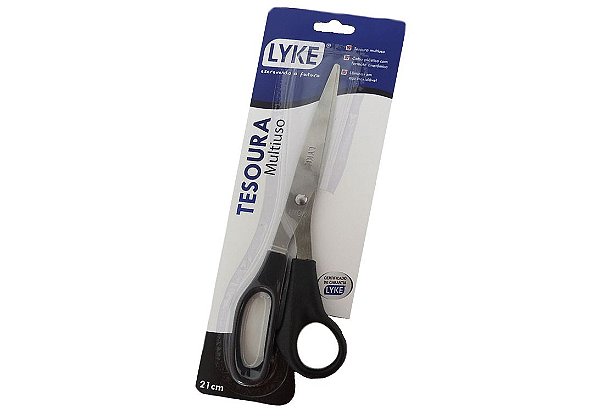 KIT C/ 6 TESOURAS 21CM 8"AÇO INOX LYKE LO101-865