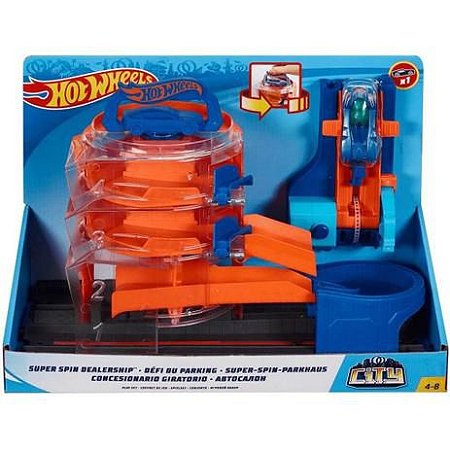 CARRINHOS HOT WHEELS NA SUPER PISTA GIGANTE FEITA DE PAPELÃO 