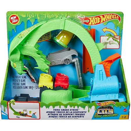 PISTA HOT WHEELS ATAQUE TOXICO SERPENTE REF: GTT93