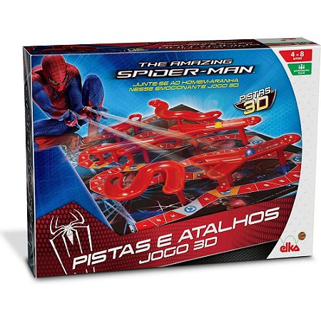 PISTAS E ATALHOS HOMEM ARANHA 3D