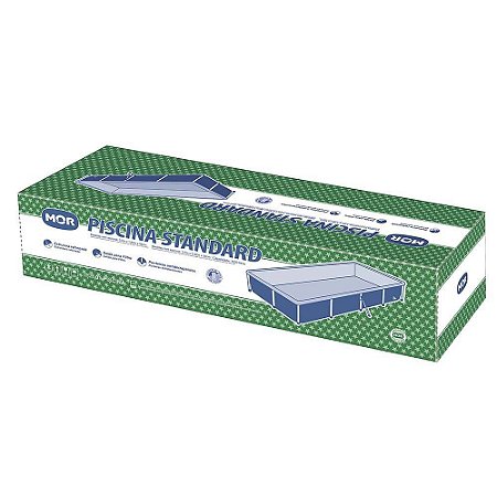 Piscina Infantil Retangular 3000 Litros Mor