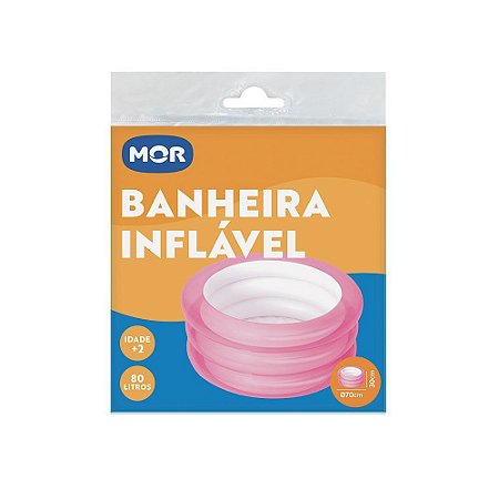 Piscina Infantil Inflável 80 Litros Mor