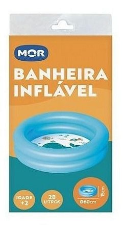 Piscina Infantil Inflável 28 Litros Mor