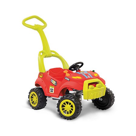 CARRO SMART PASSEIO PEDAL (VERMELHO) BANDEIRANTE