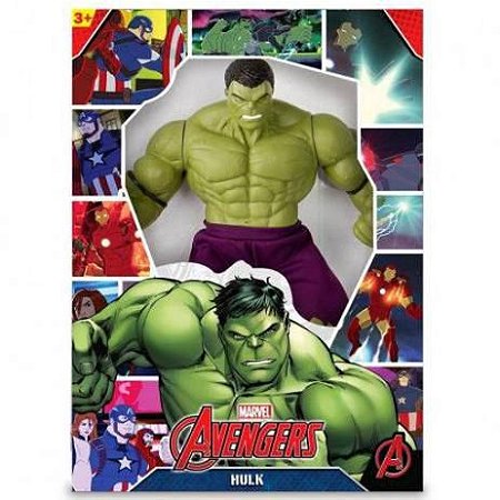 BONECO HULK VERDE REVOLUTION