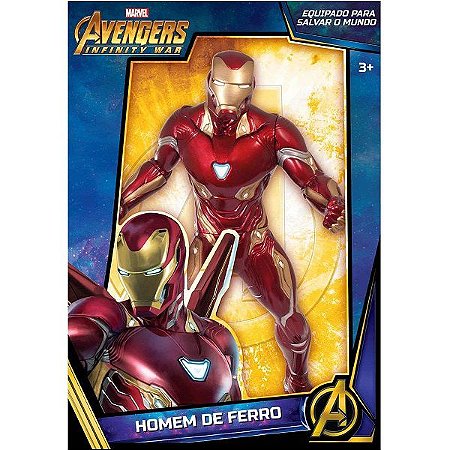 BONECO HOMEM DE FERRO GRANDE